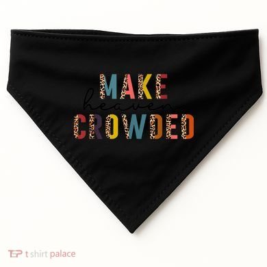 Make Heaven Crowded USA-Made Doggie Bandana