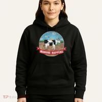 Manure Happens Cattle Ranch Farm Cow Dairy Humor Hoodie thumb 5