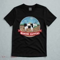 Manure Happens Cattle Ranch Farm Cow Dairy Humor T-Shirt thumb 5