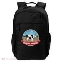 Manure Happens Cattle Ranch Farm Cow Dairy Humor Backpack thumb 0