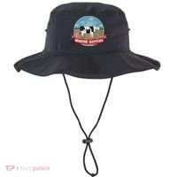 Manure Happens Cattle Ranch Farm Cow Dairy Humor Bucket Hat thumb 0
