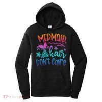 Mermaid Hair Don't Care Matching Outfit funny ocean Women's Hoodie thumb 0