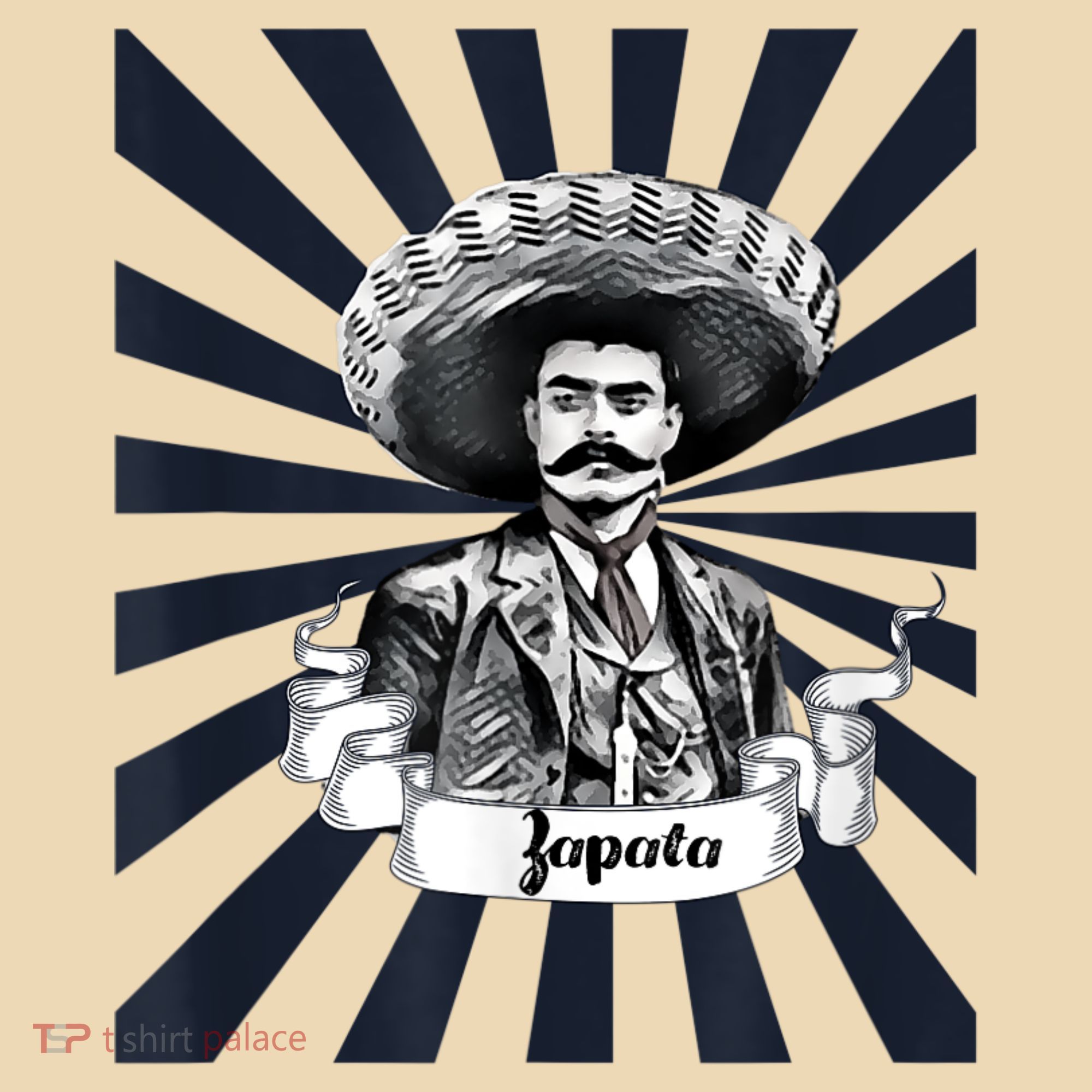Mexican Hero Emiliano Zapata Tote Bag