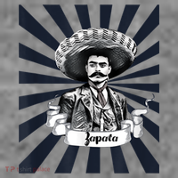 Mexican Hero Emiliano Zapata Toddler Hoodie thumb 2