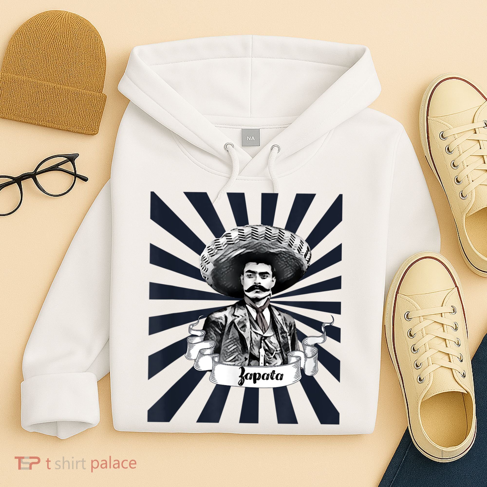 Mexican Hero Emiliano Zapata Hoodie