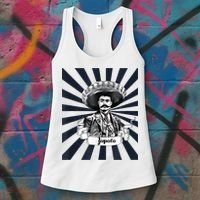 Mexican Hero Emiliano Zapata Women's Tank Top thumb 3