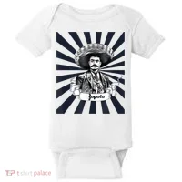 Mexican Hero Emiliano Zapata Baby Bodysuit thumb 0