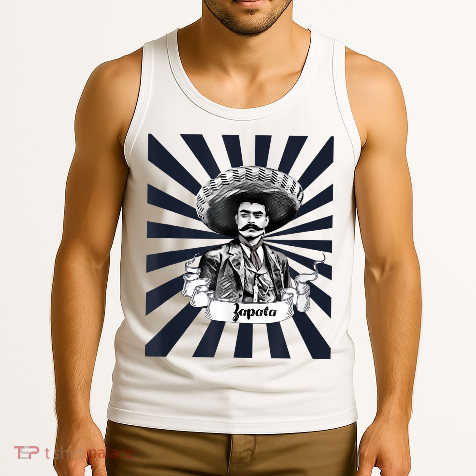 Mexican Hero Emiliano Zapata Tank Top