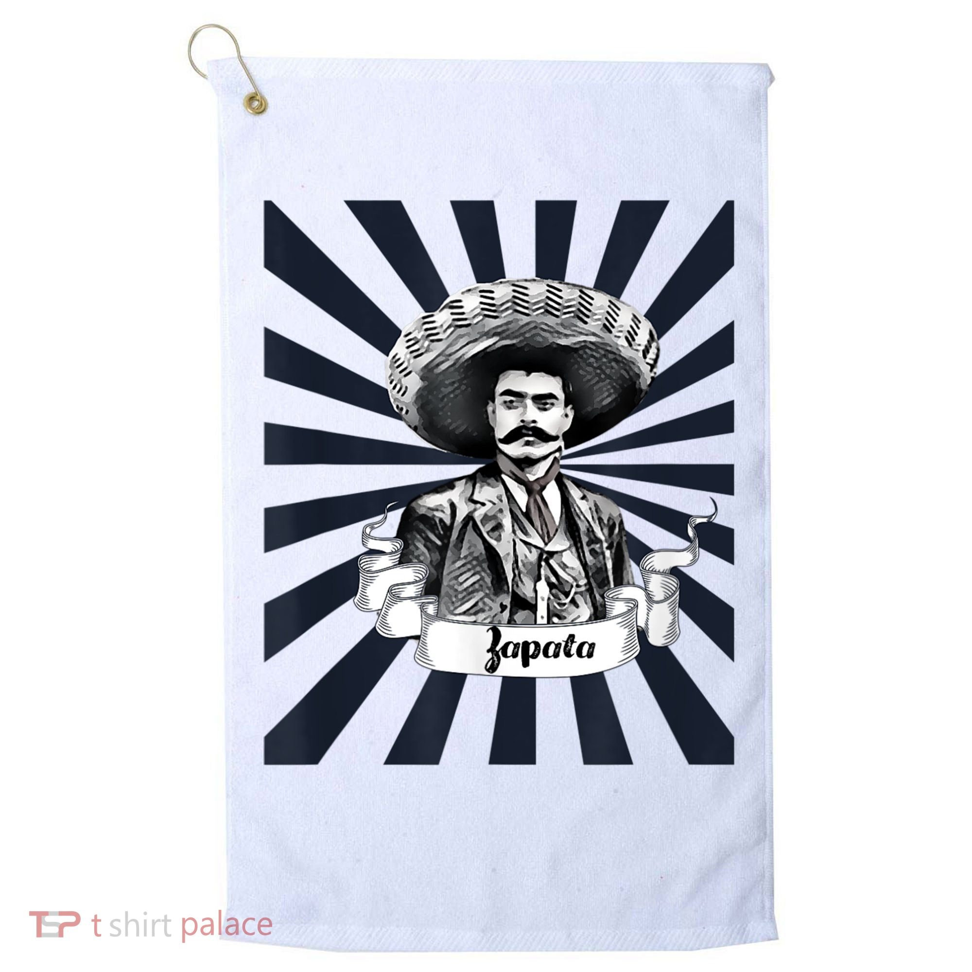 Mexican Hero Emiliano Zapata Golf Towel