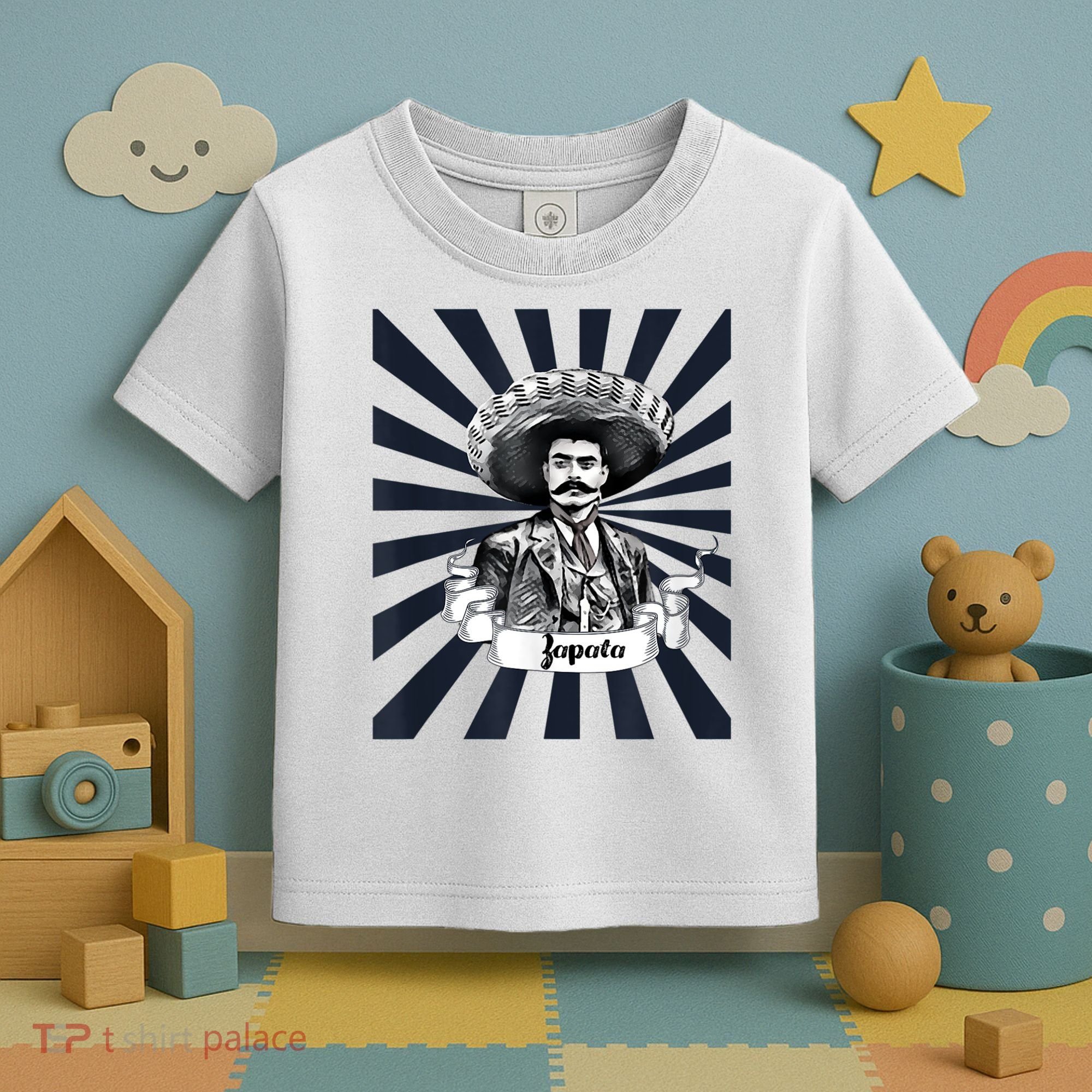 Mexican Hero Emiliano Zapata Toddler T-Shirt