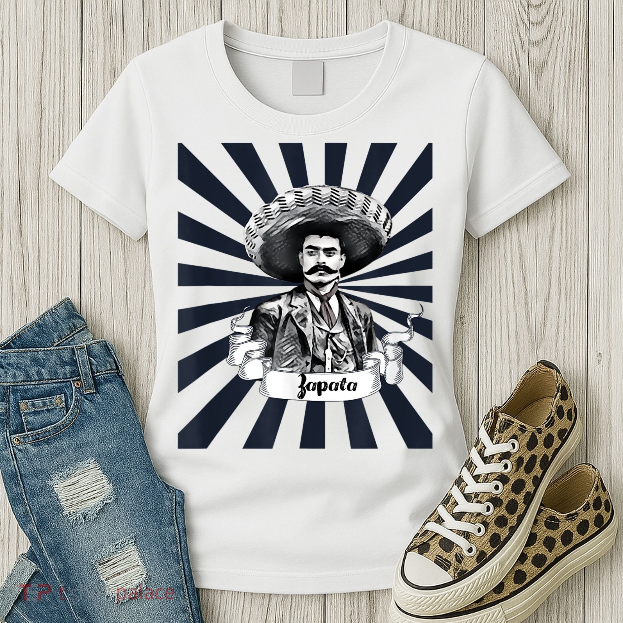 Mexican Hero Emiliano Zapata Women's T-Shirt
