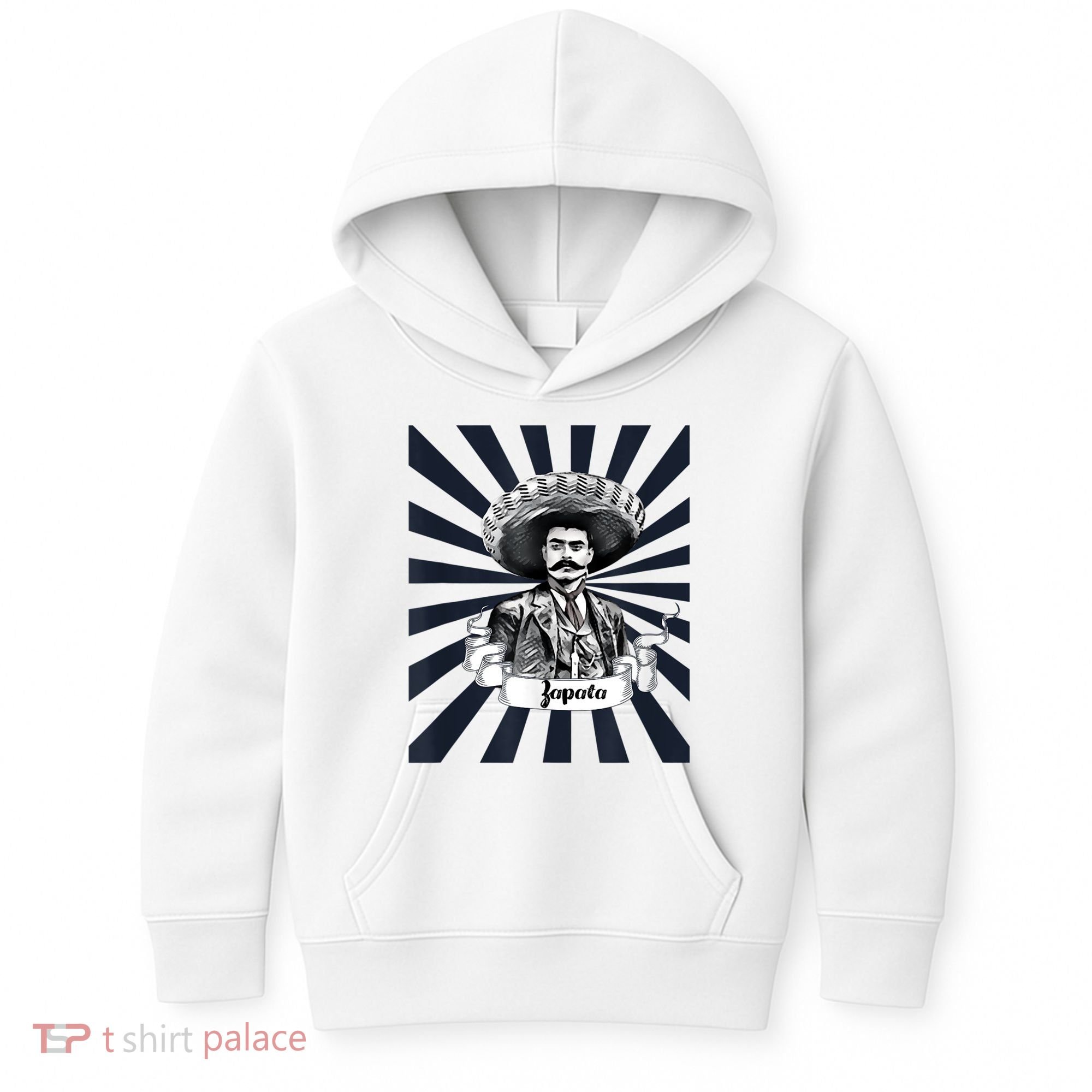 Mexican Hero Emiliano Zapata Kids Hoodie