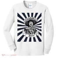 Mexican Hero Emiliano Zapata Kids Long Sleeve Shirt thumb 0