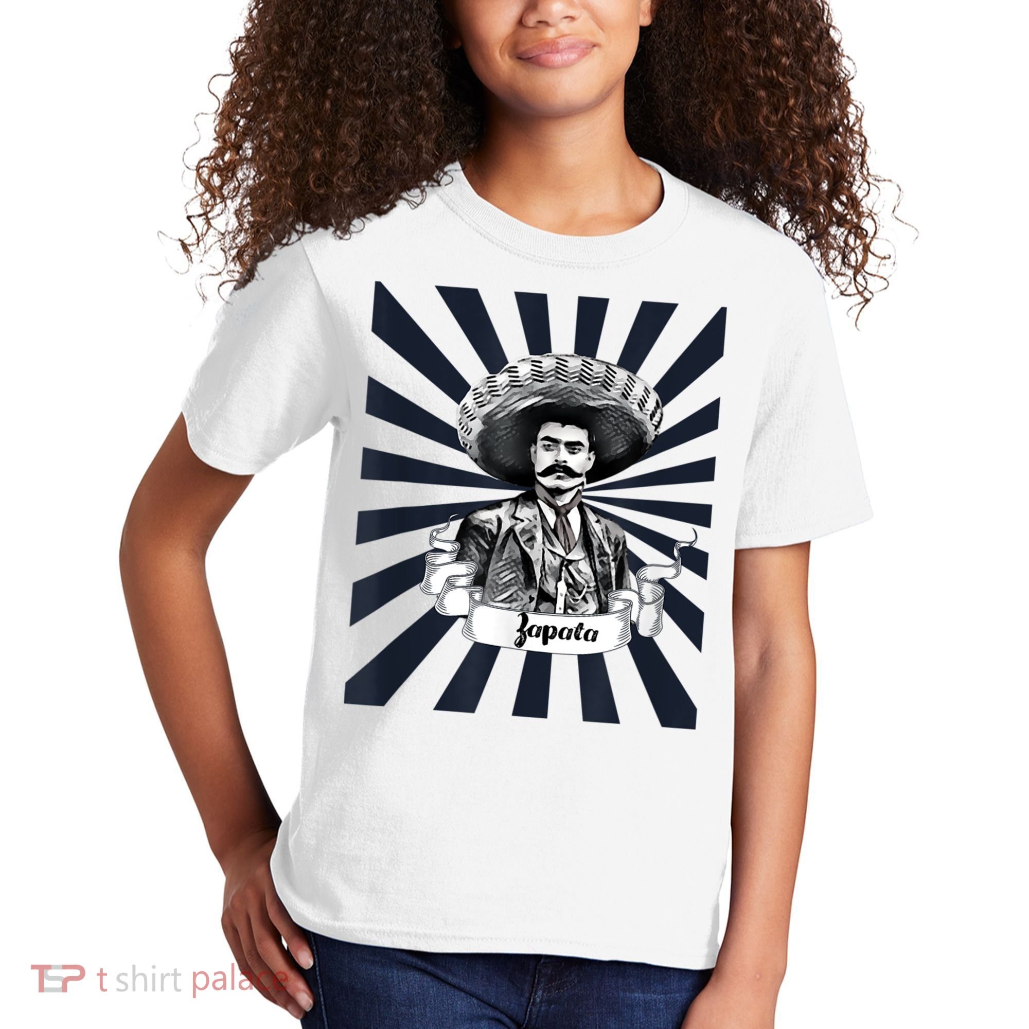 Mexican Hero Emiliano Zapata Kids T-Shirt