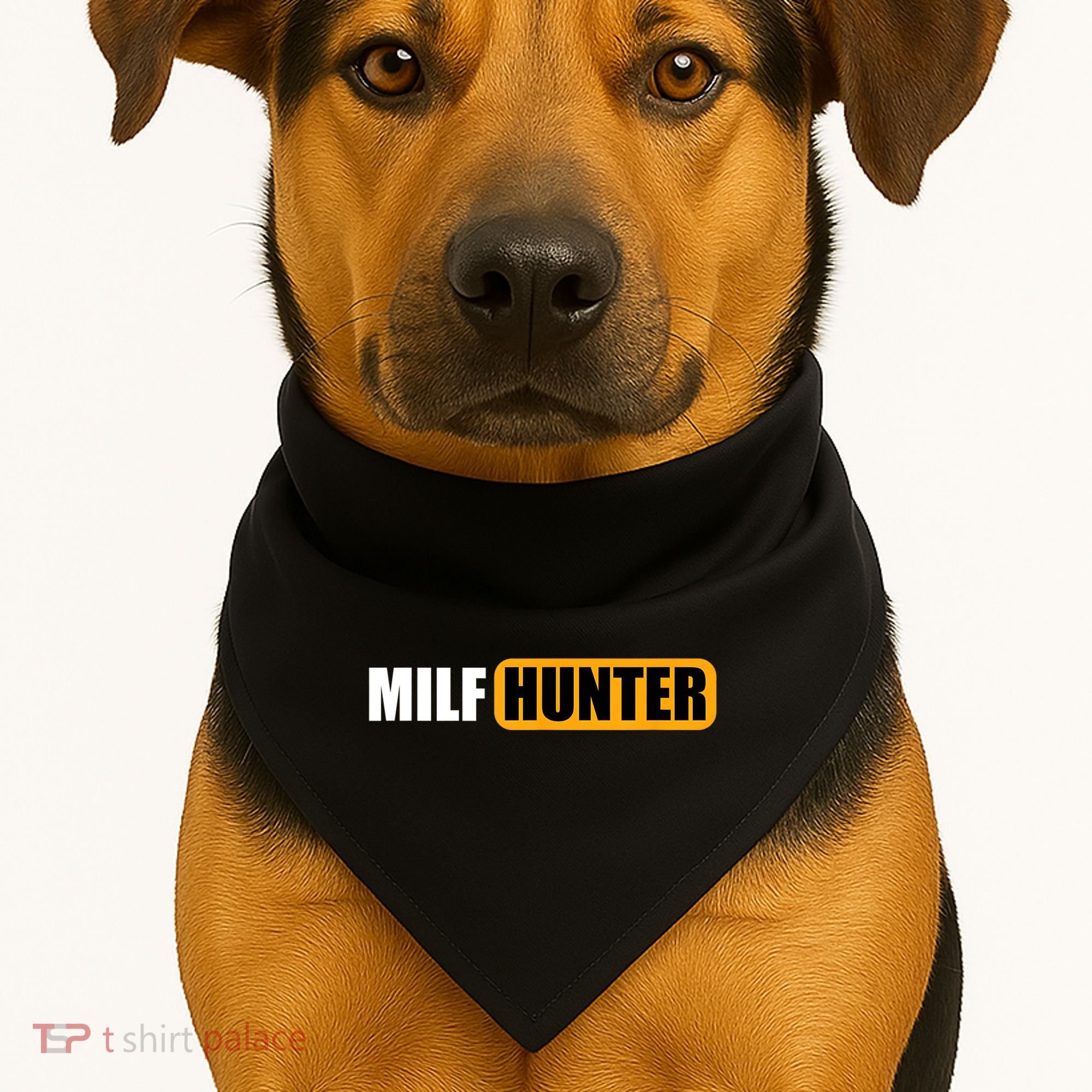MILF HUNTER Erotic Gift For Adults USA-Made Doggie Bandana