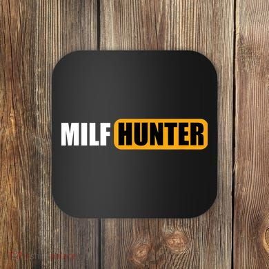MILF HUNTER Erotic Gift For Adults Coaster