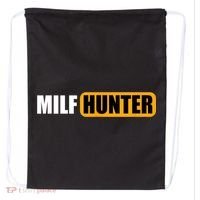 MILF HUNTER Erotic Gift For Adults Drawstring Bag thumb 0