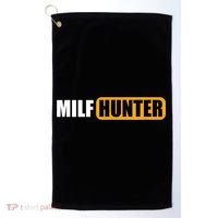 MILF HUNTER Erotic Gift For Adults Golf Towel thumb 0