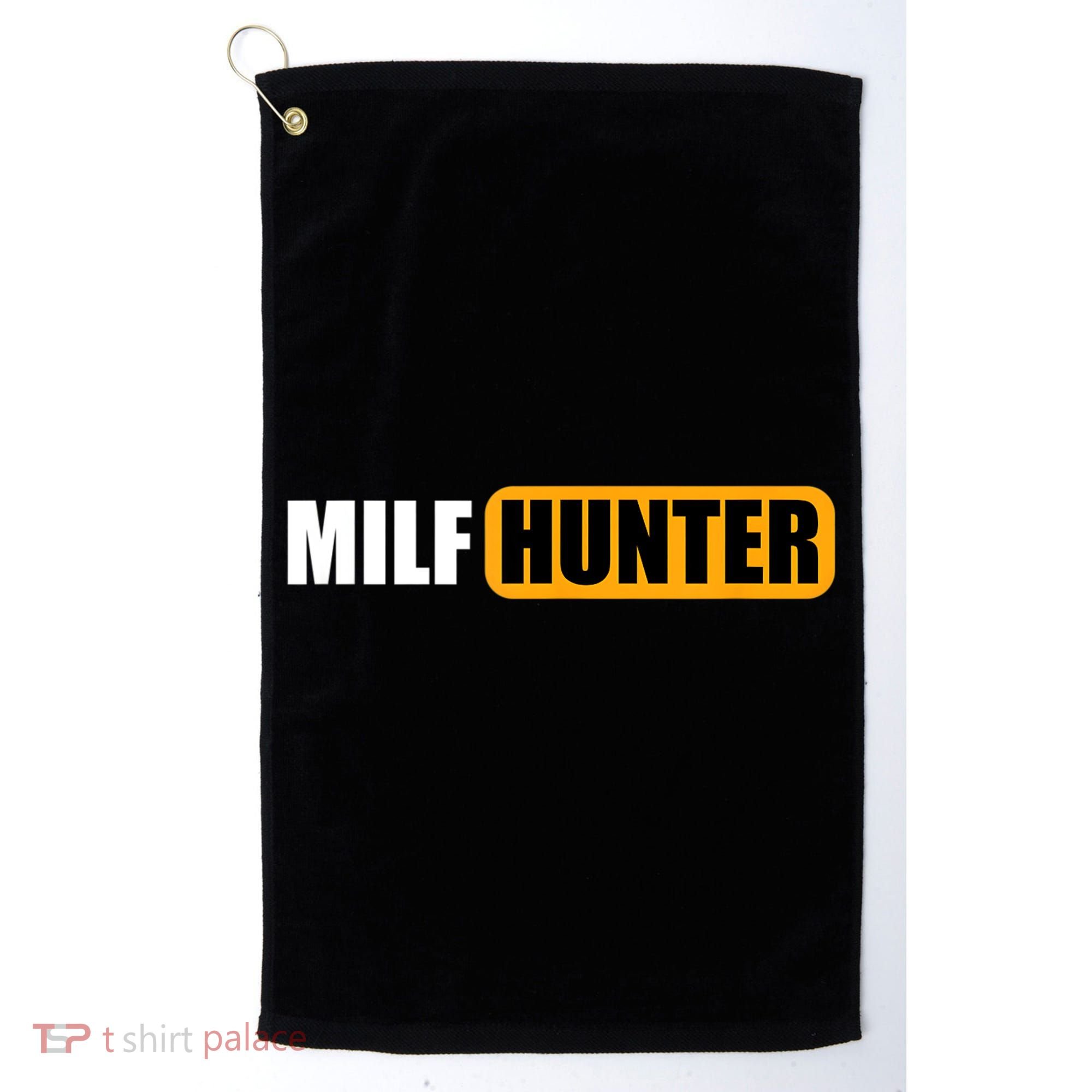 MILF HUNTER Erotic Gift For Adults Golf Towel