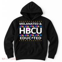 Melanated HBCU Educated Hoodie thumb 0