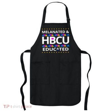 Melanated HBCU Educated Apron