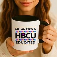 Melanated HBCU Educated Coffee Mug thumb 3