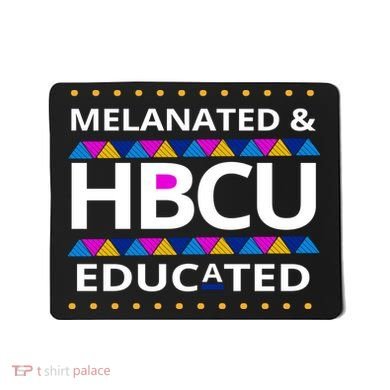 Melanated HBCU Educated Mousepad