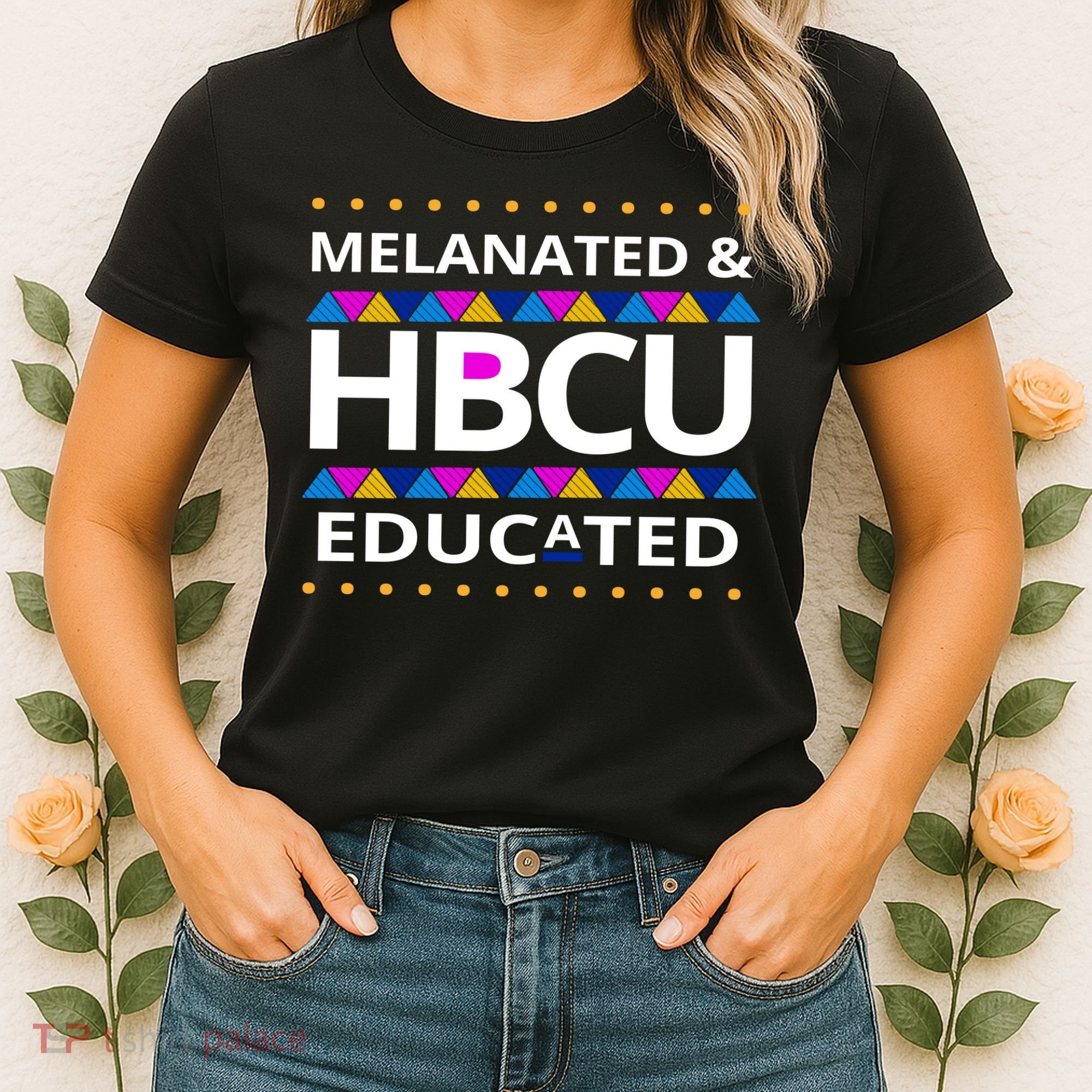 Melanated HBCU Educated Women's T-Shirt