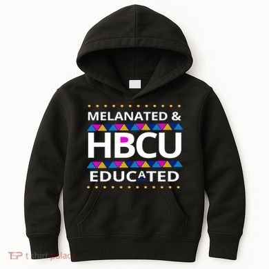 Melanated HBCU Educated Kids Hoodie