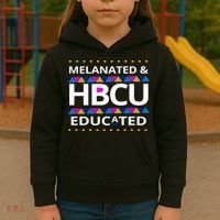 Melanated HBCU Educated Kids Hoodie thumb 3