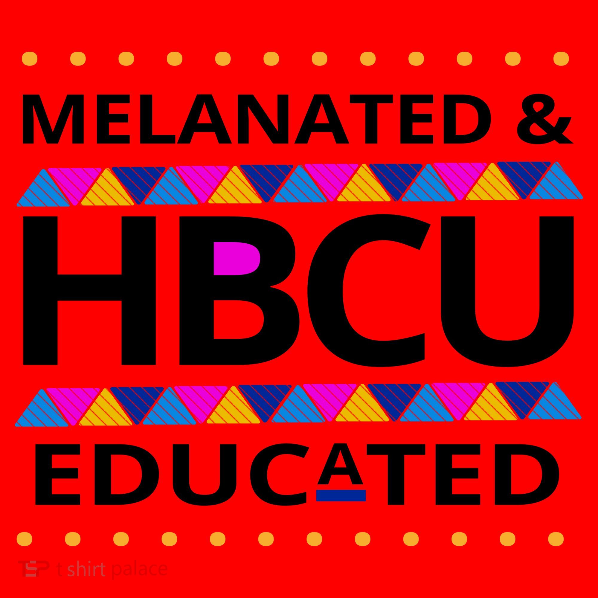 Melanated HBCU Educated Santa Hat