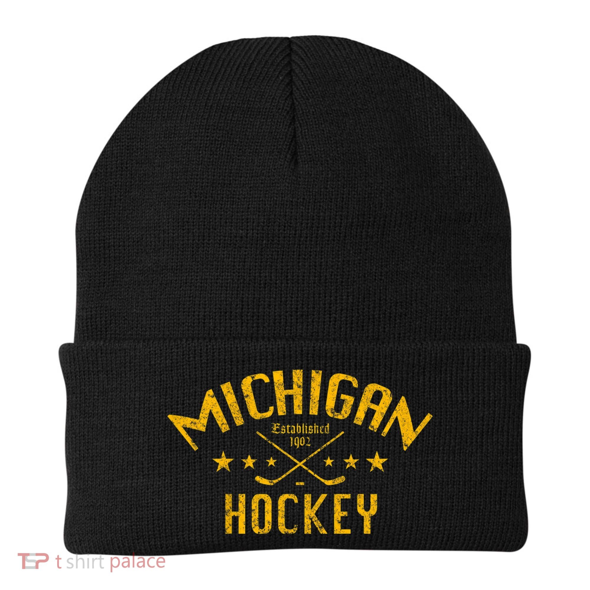 Michigan Hockey Established 1902 Beanie