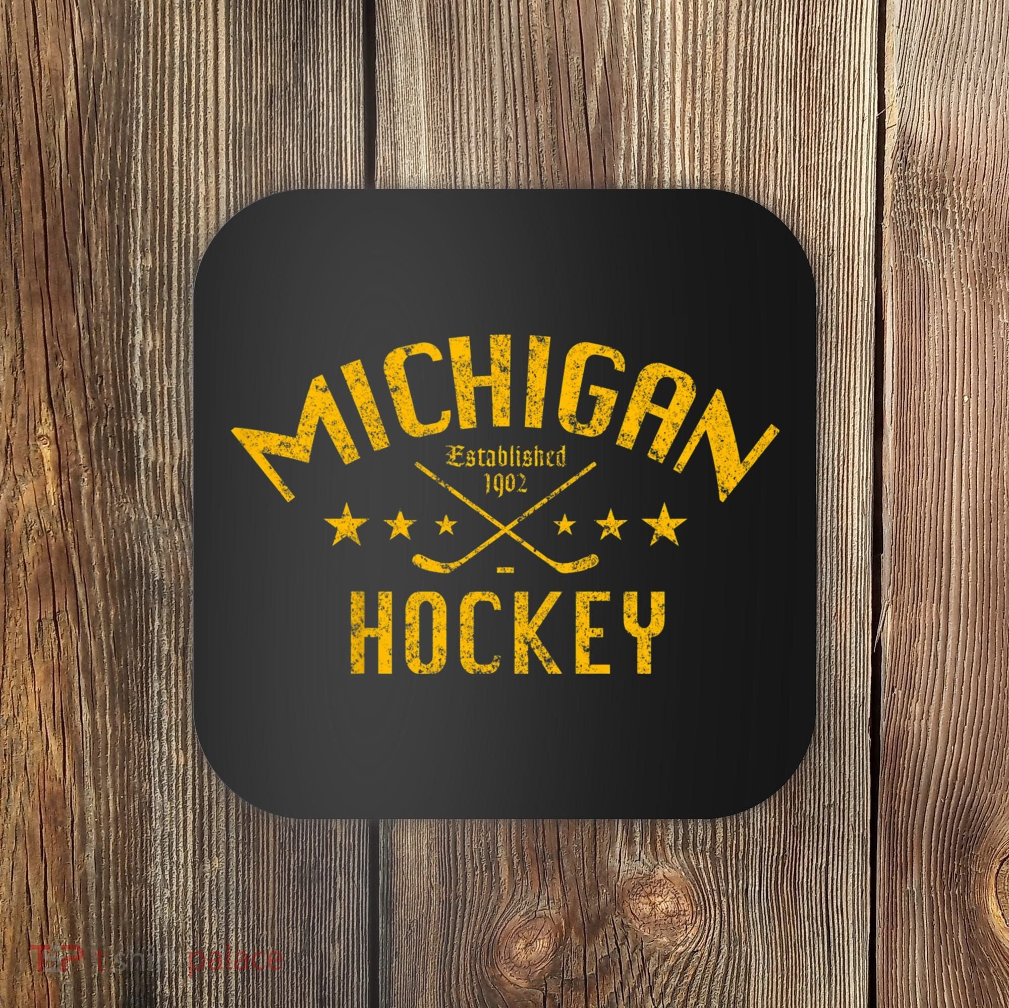 Michigan Hockey Established 1902 Coaster