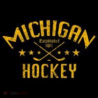 Michigan Hockey Established 1902 Women's Hoodie thumb 2