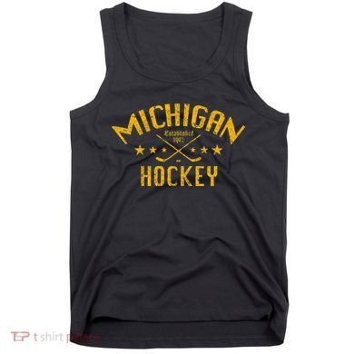 Michigan Hockey Established 1902 Tank Top