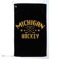 Michigan Hockey Established 1902 Golf Towel thumb 0