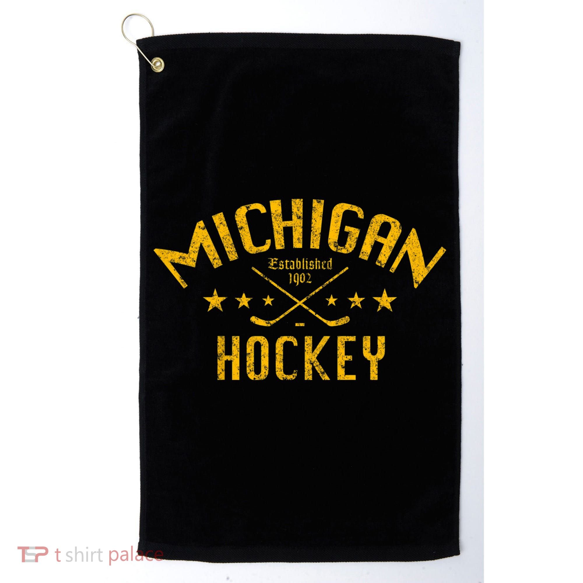 Michigan Hockey Established 1902 Golf Towel