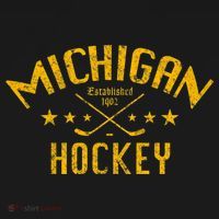Michigan Hockey Established 1902 Kids Sweatshirt thumb 2
