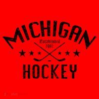 Michigan Hockey Established 1902 Santa Hat thumb 1