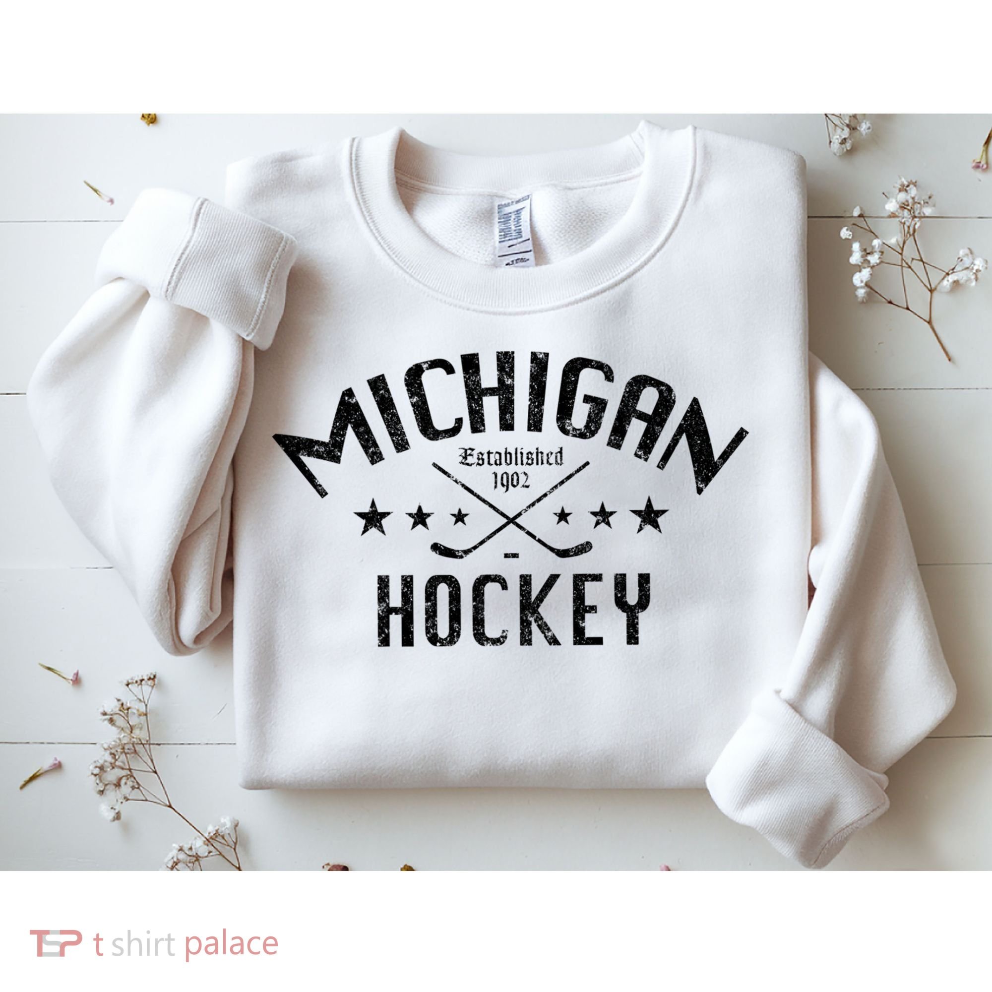 Michigan Hockey Established 1902 Sweatshirt