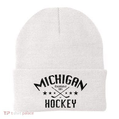 Michigan Hockey Established 1902 Beanie