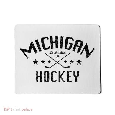 Michigan Hockey Established 1902 Mousepad