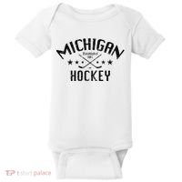 Michigan Hockey Established 1902 Baby Bodysuit thumb 0