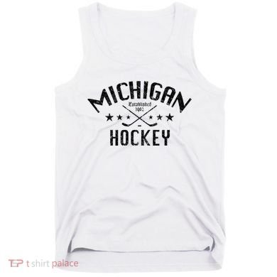 Michigan Hockey Established 1902 Tank Top