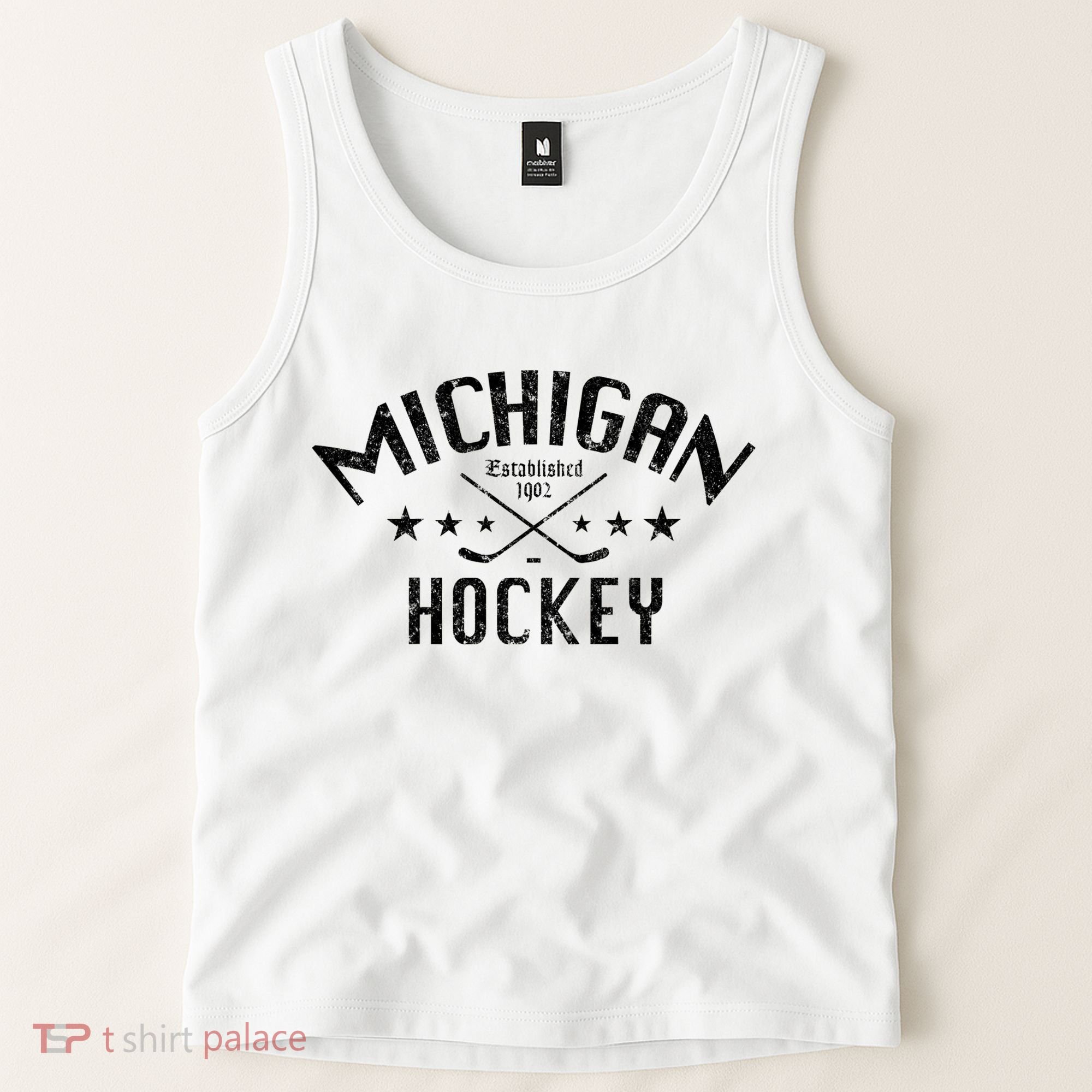 Michigan Hockey Established 1902 Tank Top