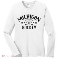 Michigan Hockey Established 1902 Women's Long Sleeve Shirt thumb 0
