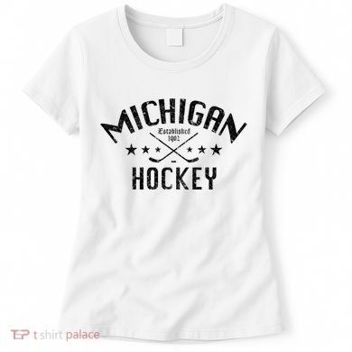 Michigan Hockey Established 1902 Women's T-Shirt
