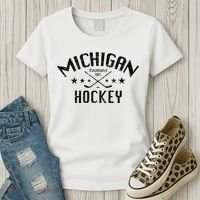 Michigan Hockey Established 1902 Women's T-Shirt thumb 3