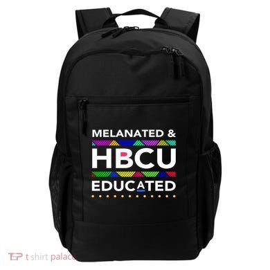 Melanated Hbcu Educated (Historically Black Colleges Unis) Gift Backpack