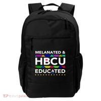 Melanated Hbcu Educated (Historically Black Colleges Unis) Gift Backpack thumb 0